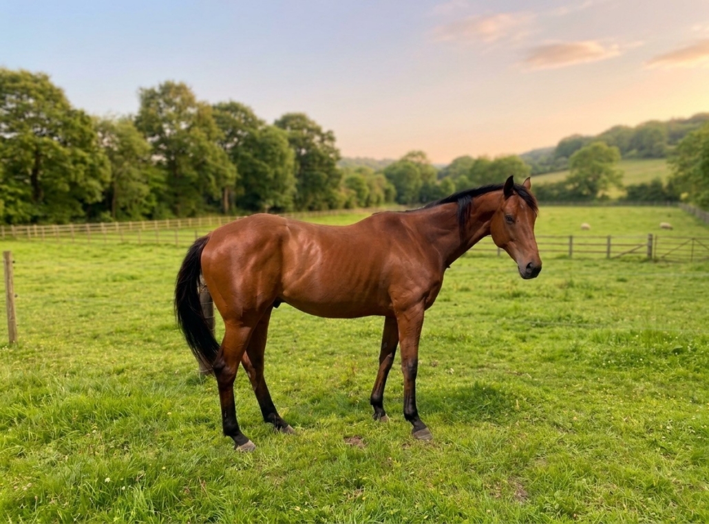 Cash- adoptable Bay horse at SERRA